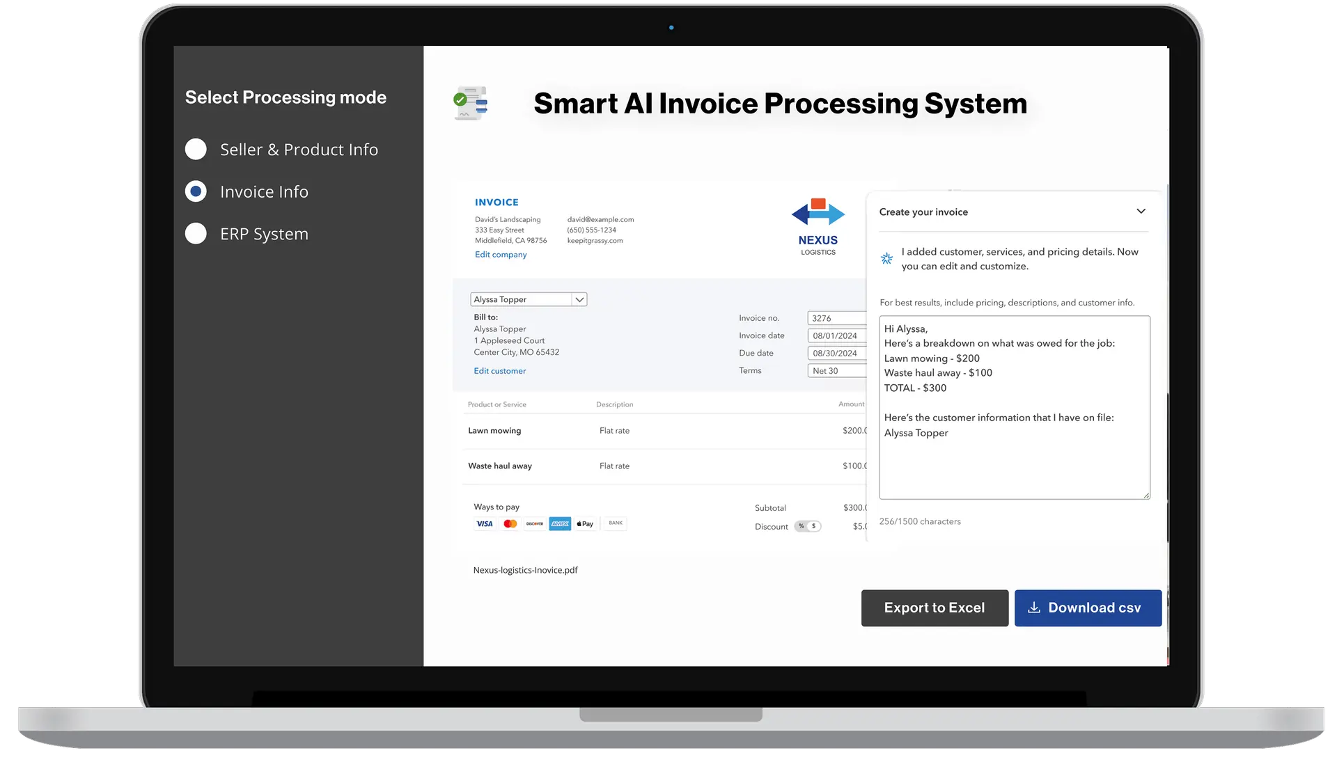 Challenges in Invoice Processing System