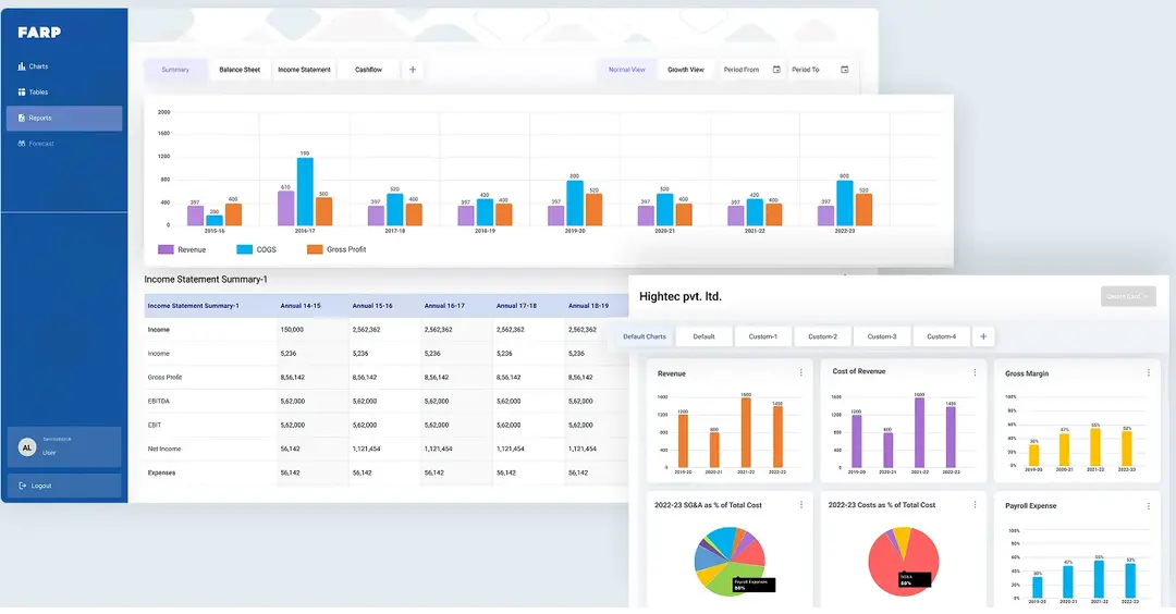 Financial Analytics and Reporting Tool