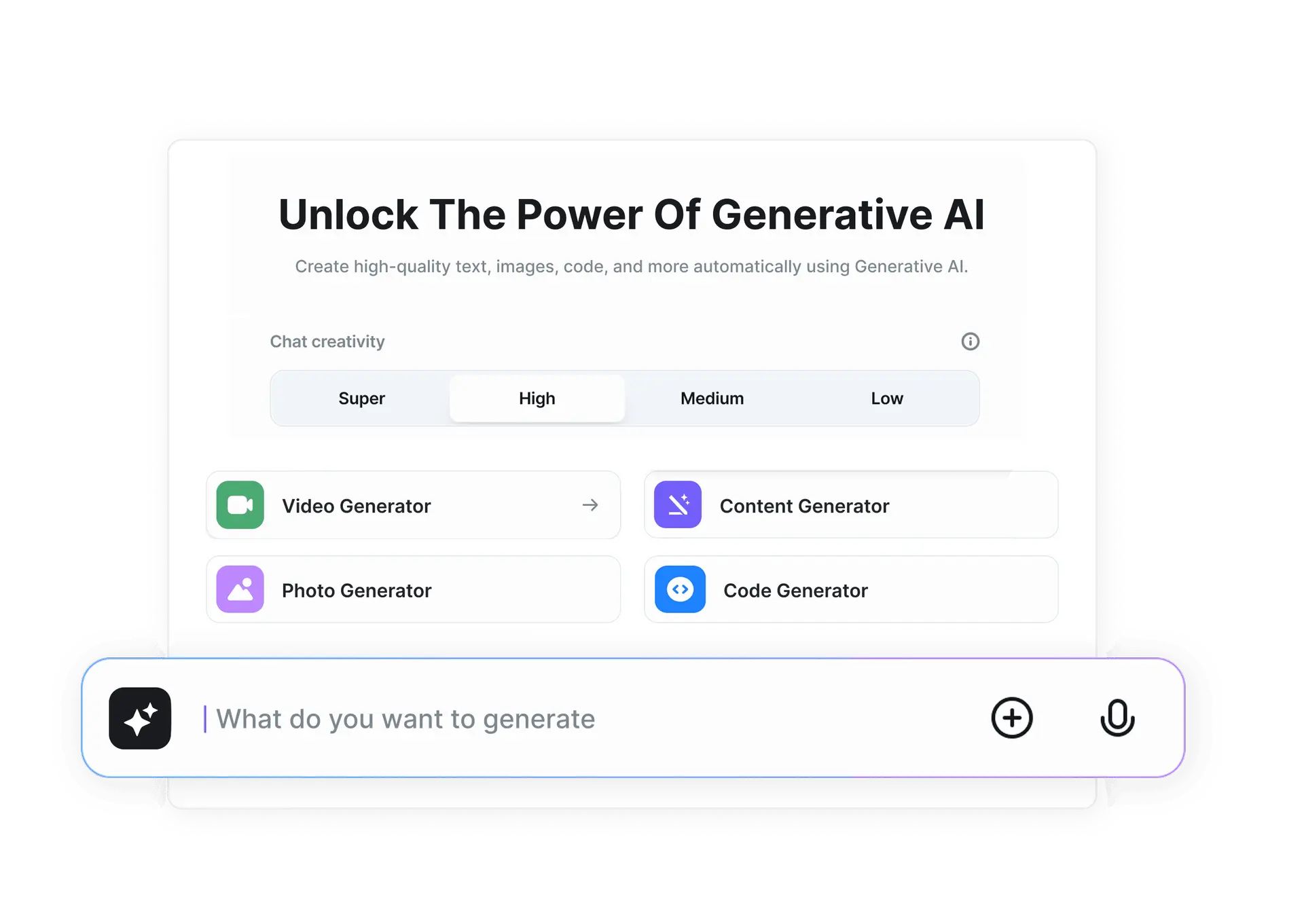 Generative AI Development