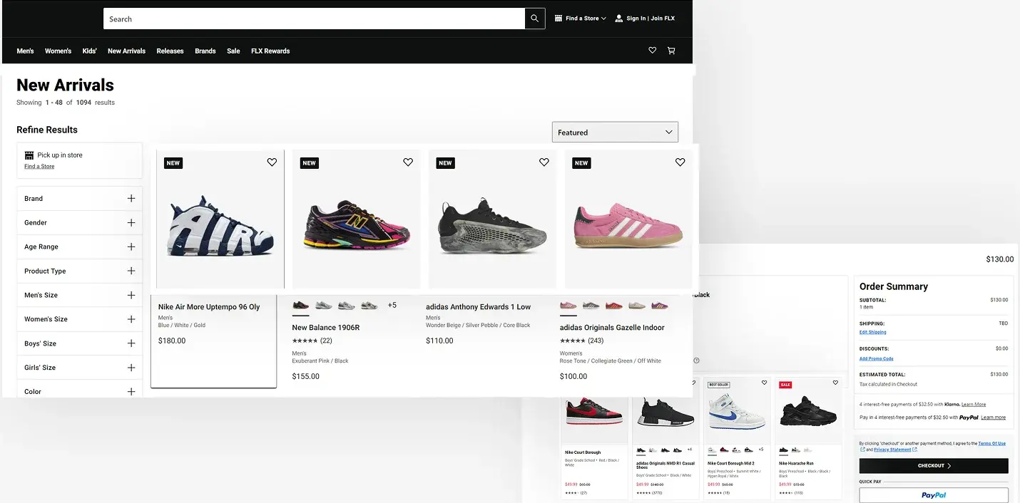 Shoe Selling Ecommerce Platform