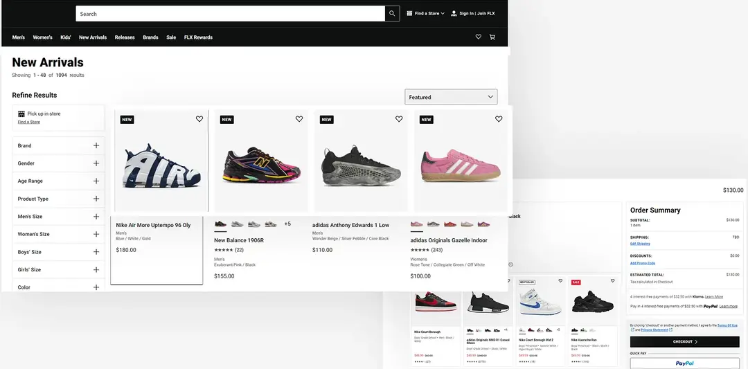 Shoe Selling Ecommerce Platform