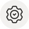 Internal operations automation icon
