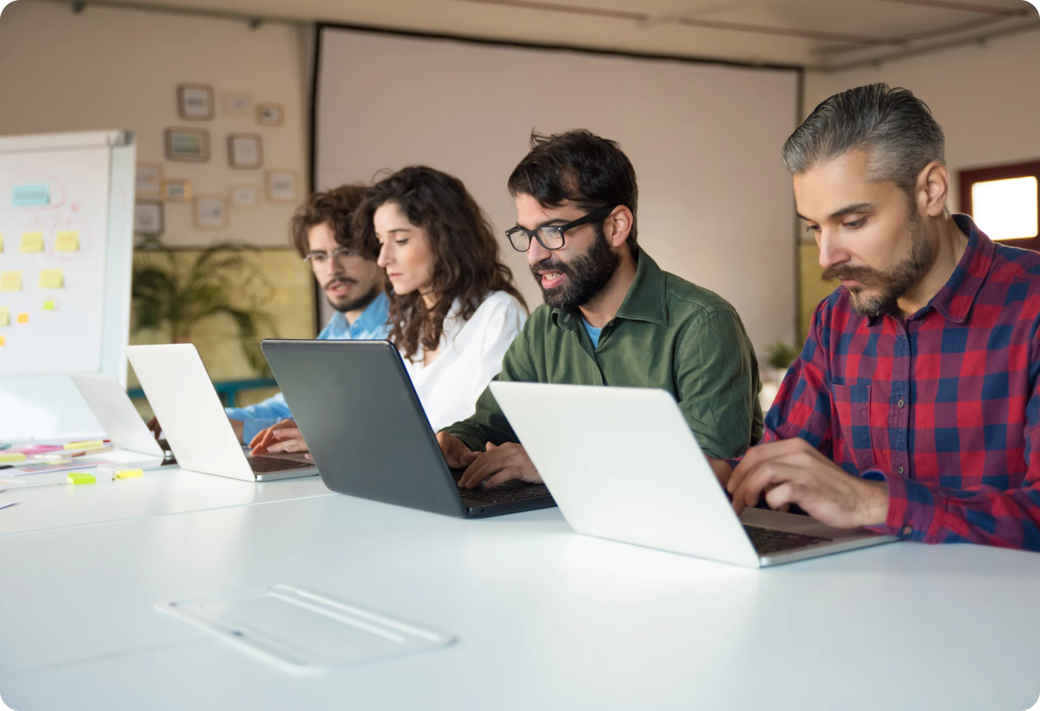 Claude Code developers from Bitontree working on production software